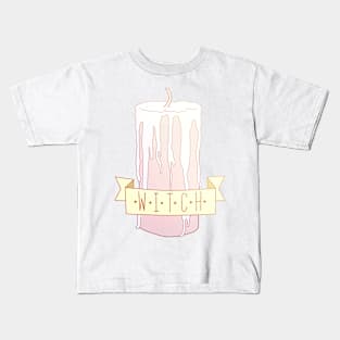 Witch's Tools - Candles Kids T-Shirt